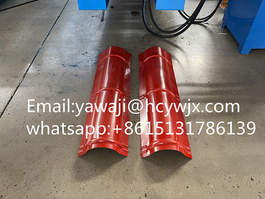 3 فاز 400mm فولاد ورق فولاد قالب تشکیل ماشین / رول شکل تجهیزات