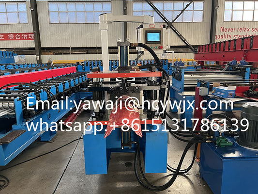 3 فاز 400mm فولاد ورق فولاد قالب تشکیل ماشین / رول شکل تجهیزات