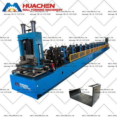 C60-250 Automatically C Channel Machine Light C Purlin Roll Forming Machine