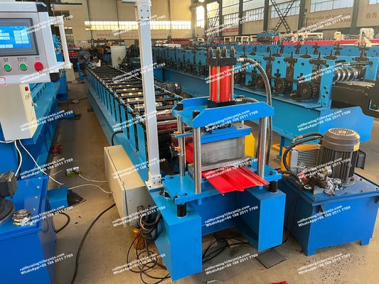 20 سیستم کنترل ایستگاه رولر کنترل PLC ماشین رول سازی فولاد سرد برای دیوار