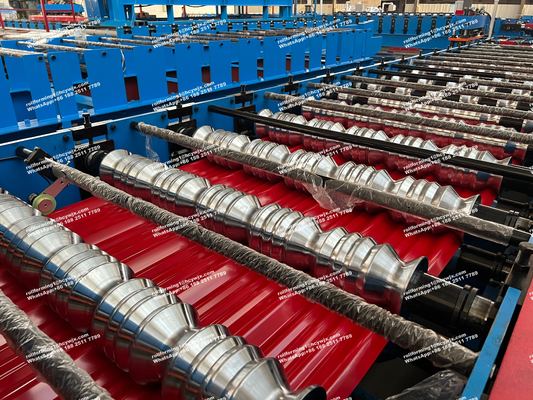 دستگاه فرم‌دهی رول پانل سقف کاشی فلزی