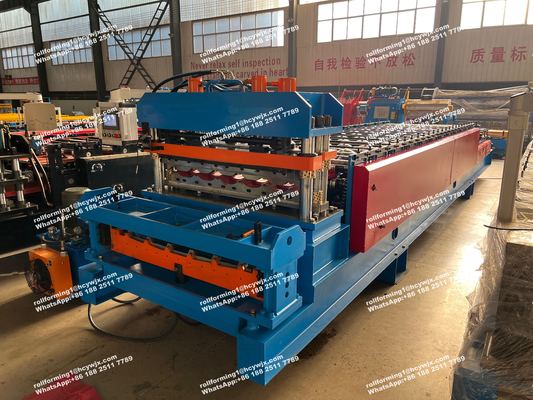 دستگاه رول فرمینگ دو لایه برای پانل های سقف و دیوار فلزی بوسنی و هرزگوین