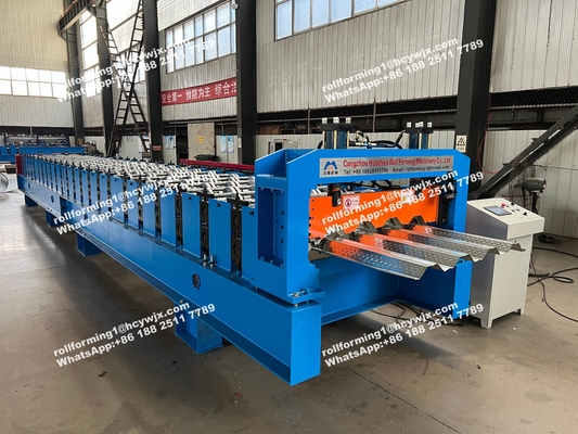 ماشین شکل گیری استیل برای ورق های کف فلپین 1220mm