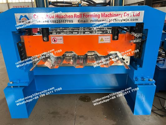 ماشین شکل گیری استیل برای ورق های کف فلپین 1220mm