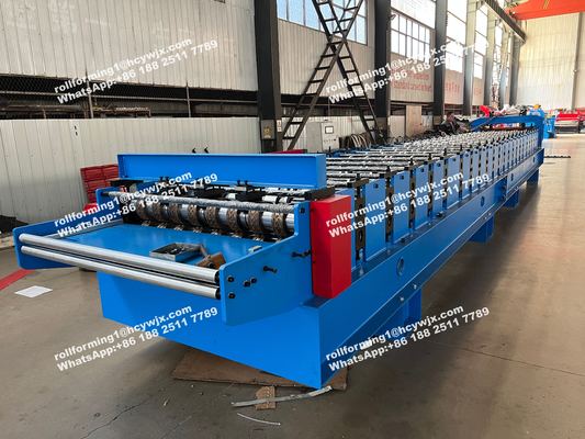 ماشین شکل گیری استیل برای ورق های کف فلپین 1220mm