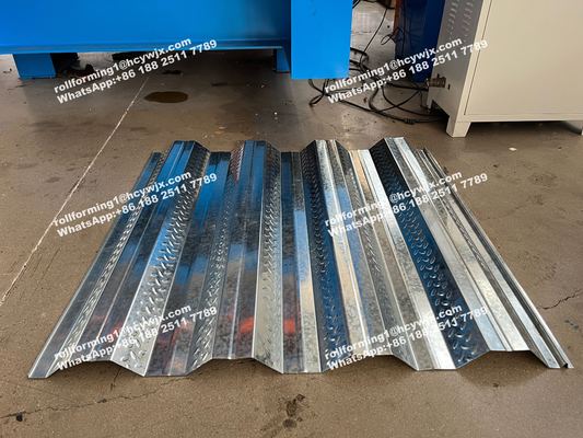 ماشین شکل گیری استیل برای ورق های کف فلپین 1220mm