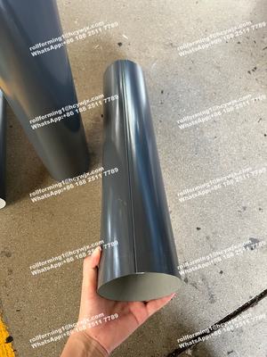 ماشین شکل گیری رول گرد برای لوله آب باران / لوله آب