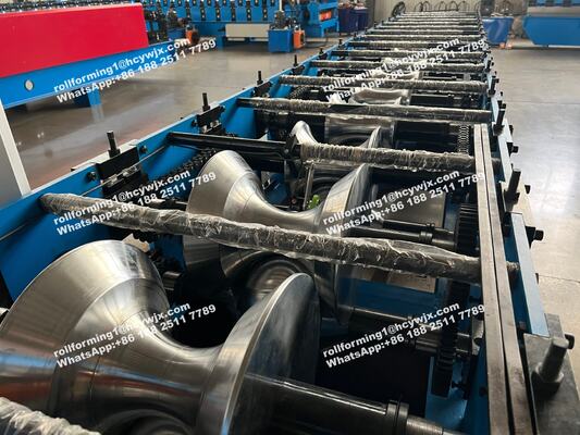 ماشین شکل گیری رول خودکار با قدرت موتور اصلی 5.5Kw و کنترل PLC برای پلاک ضخامت 0.3-0.6mm