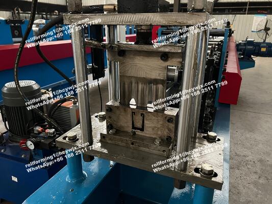 ماشین ساخت قطب درب گاراژ راهنمای ریل ردیاب حرکت رول