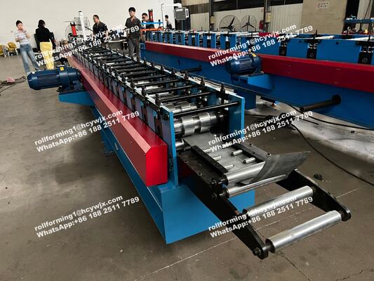 ماشین ساخت قطب درب گاراژ راهنمای ریل ردیاب حرکت رول