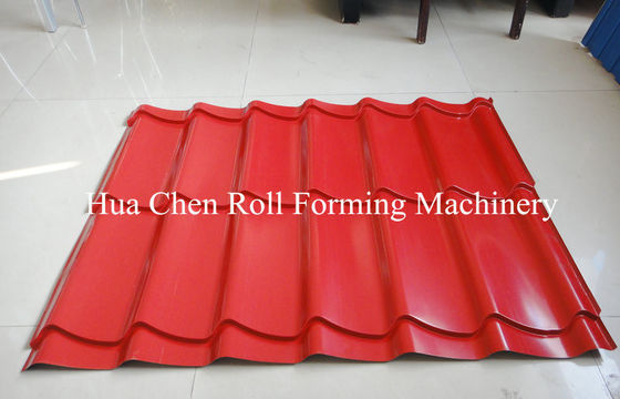 فولاد شفت جامد Metrocopo سقف ماشین آلات قالب رول کاشی با 15 ردیف