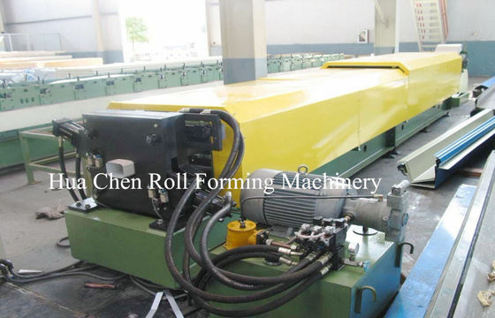 CNC Color Steel Sheet Downpipe Roll Forming Machine With No45 Steel Roller