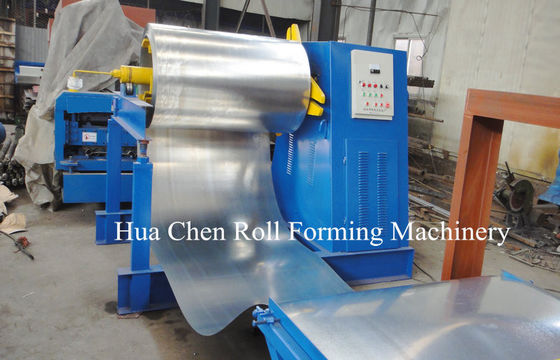 ورق بام آلومینیومی رومیزی پروفیل Trimdeck ماشین سازنده با کنترل PLC