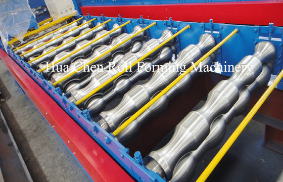 رول تشکیل کاشی کاشی با دو لایه بالا با فرکانس بالا 15/21 ردیف