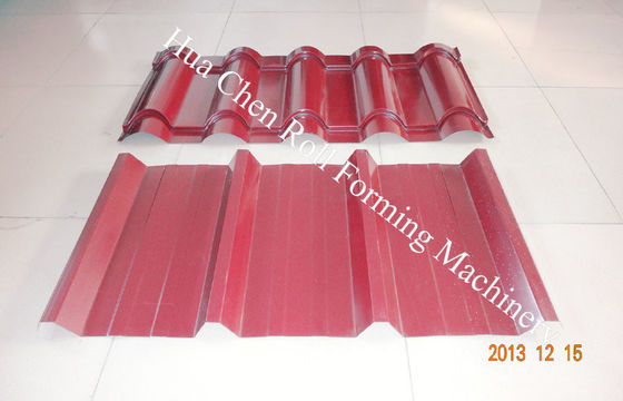 رول تشکیل کاشی کاشی با دو لایه بالا با فرکانس بالا 15/21 ردیف