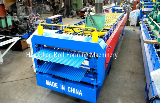 ورق سقف آهن رول دوطرفه Roll Forming Machine برای بازار ترکیه
