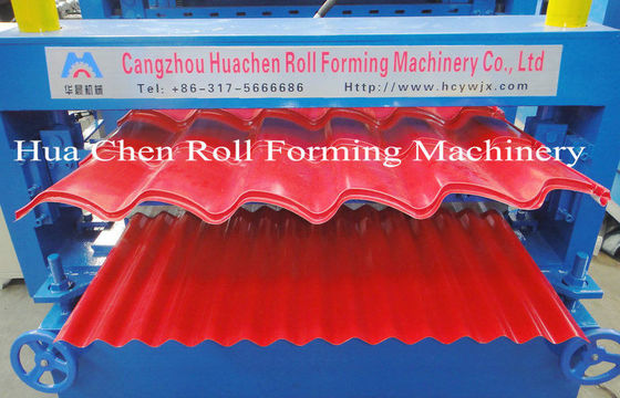 Steel Structure Metal corrugated double layer roll forming machine