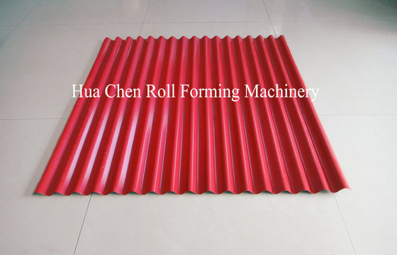 ماشین دو لایه رول شکل گیری با کنترل PLC برای ضخامت 0.3-0.6mm فولاد و عرض 1250mm