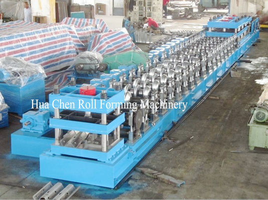 W Shaped Highway Guardrail Forming Machine with pre punch 3mm thickness