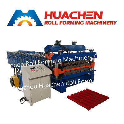 فروش گرم ماشین ساخت سقف فلزی با پیش برش Max Rib AG Panel Roll Forming Machine