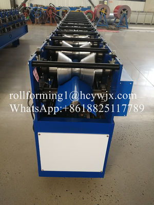 High Precision Roof Ridge Cap Roll Forming Machine With 3 Ton Decoiler
