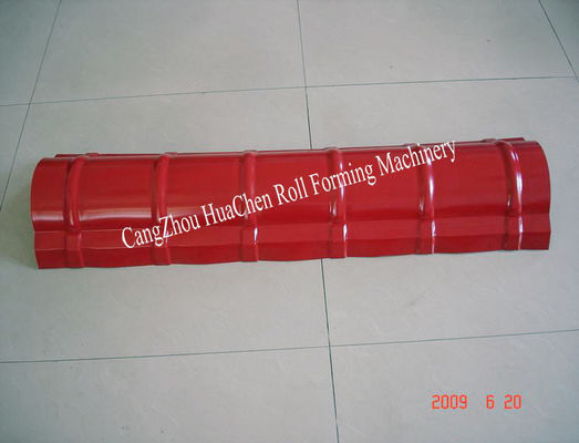 Professional Hydraulic Ridge Cap Roll Forming Machinery 380V 50Hz 3 Phases
