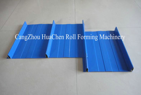 Custom Galvanized Single Roofing Sheet Metal Roll Forming Machine 380V 50Hz 3 Phase