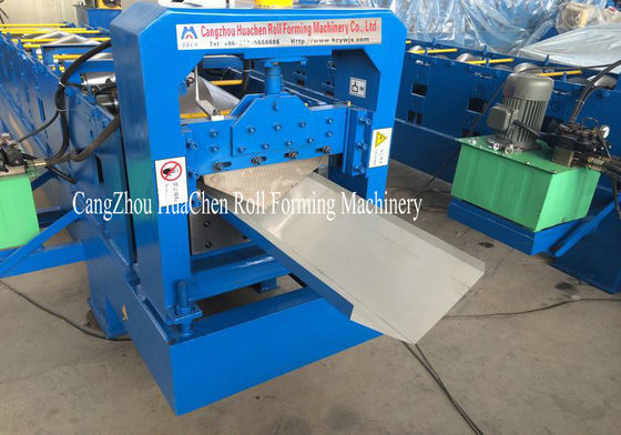 Prepainted Steel Roof Ridge Sheet Roll Forming Machine Fully Automatic