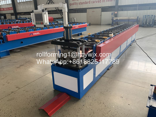 0.3mm سقف فلزی PPGI GI Ridge Cap Roll Forming Machine