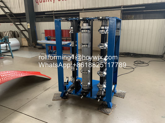 دستگاه چروک کردن ورق سقف 0.25 میلی متری دستی 6 متر/دقیقه