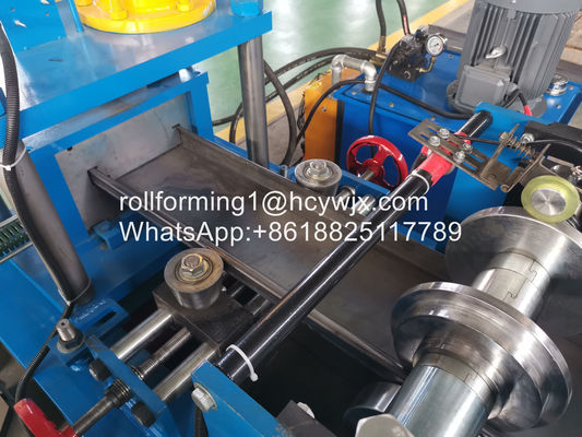 380v GI 1.5 میلی متر دستگاه رول قاب درب فلزی