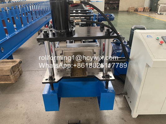 C Purlin Roll Forming Machine با سیستم کنترل فرکانس PLC فیلیپین