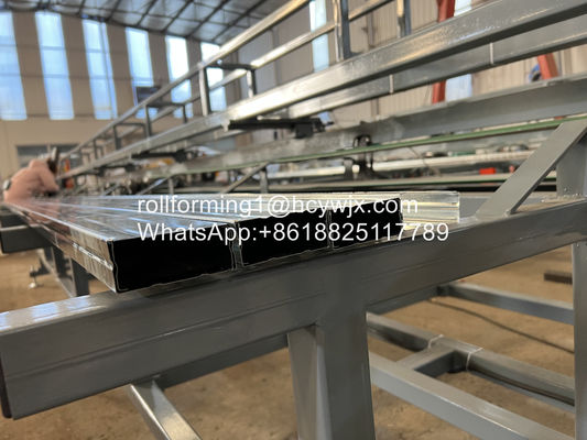Strip Purlin 1.2 Mm Roll Forming Machine Plc Computer Control