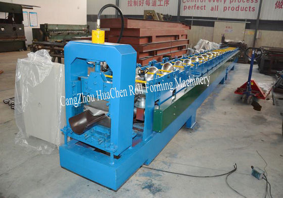 3 Phase Rain Gutter Sheet Forming Machine for Industrial 380v 50Hz
