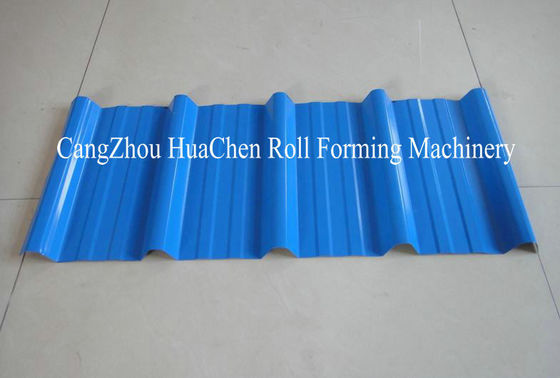 Trapezoid Cold Roll Forming Machine With Manual / Hydraulic Uncoiler