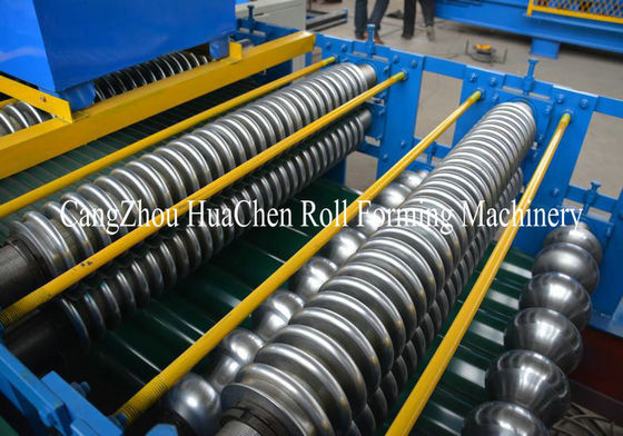 PLC Control Automatic Steel Double Layer Roll Forming Machine High Efficiency