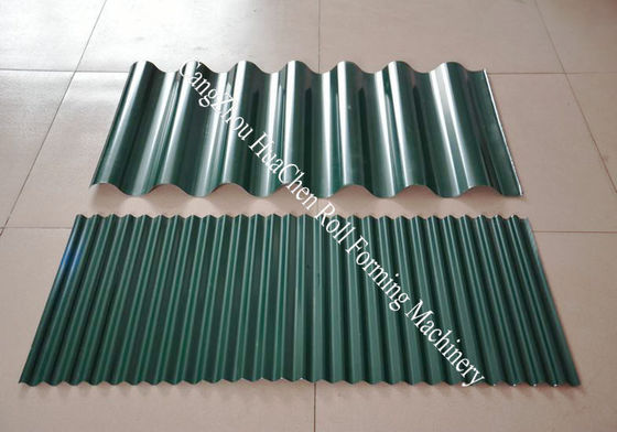 PLC Control Automatic Steel Double Layer Roll Forming Machine High Efficiency