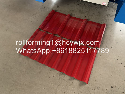 دستگاه شکل دهی رول دو لایه IBR و دهانه بلند برای ورق فولادی