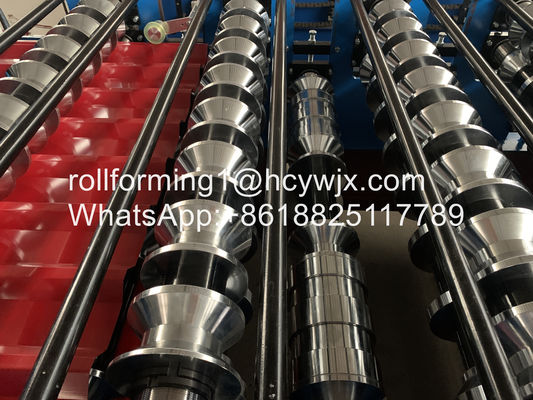 دستگاه شکل دهی رول دو لایه IBR و دهانه بلند برای ورق فولادی